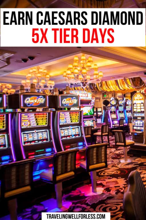 What You Need to Know about Caesars 5X Tier Days Earn Diamond Status